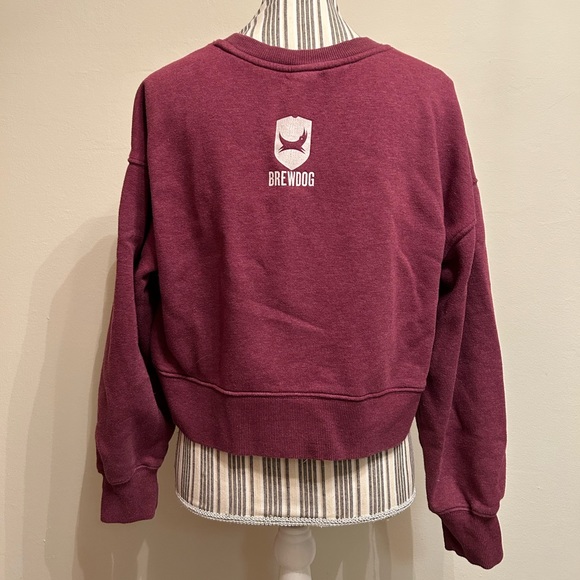 Cropped BrewDog Crewneck Sweatshirt - Picture 2 of 2